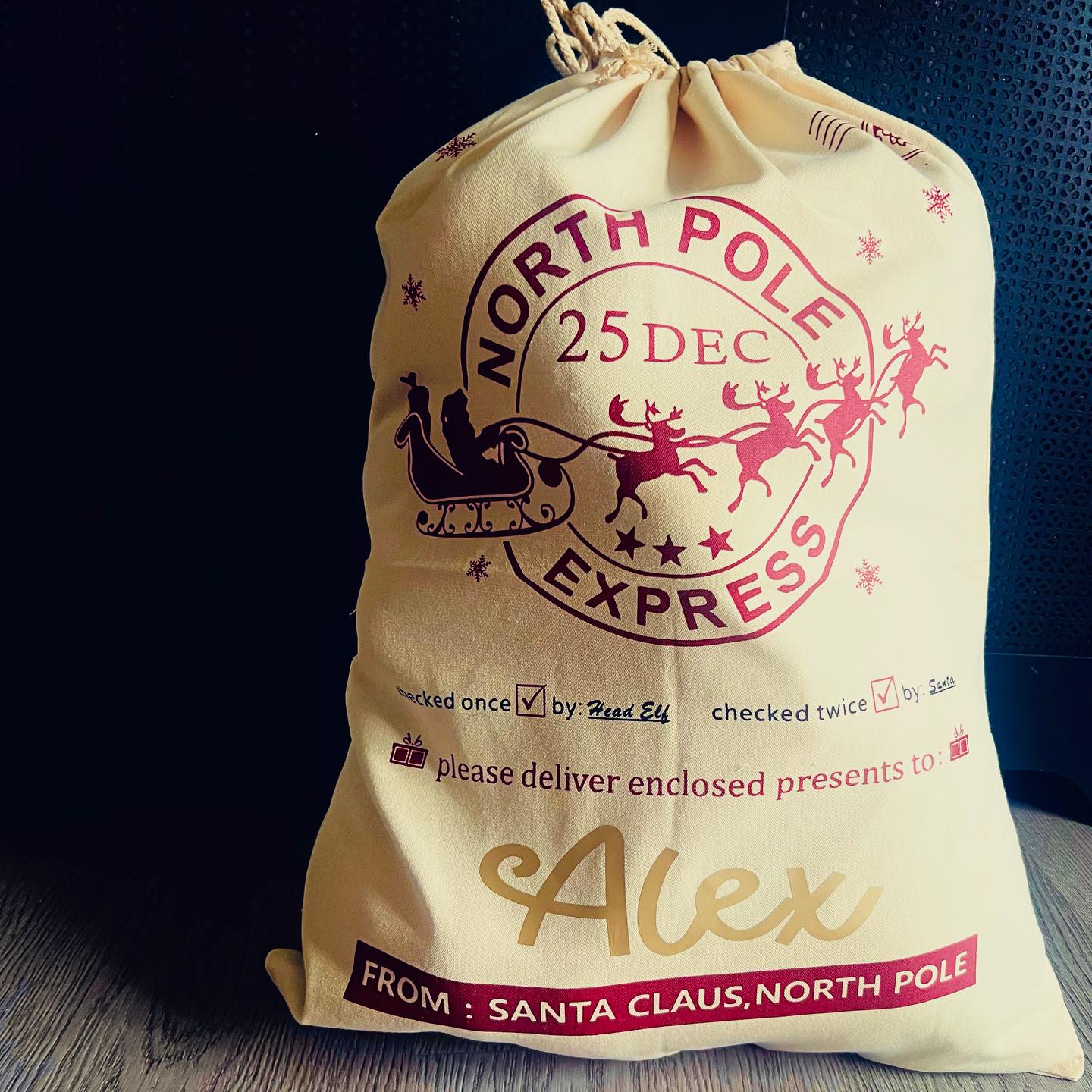 Personalised Santa Sacks