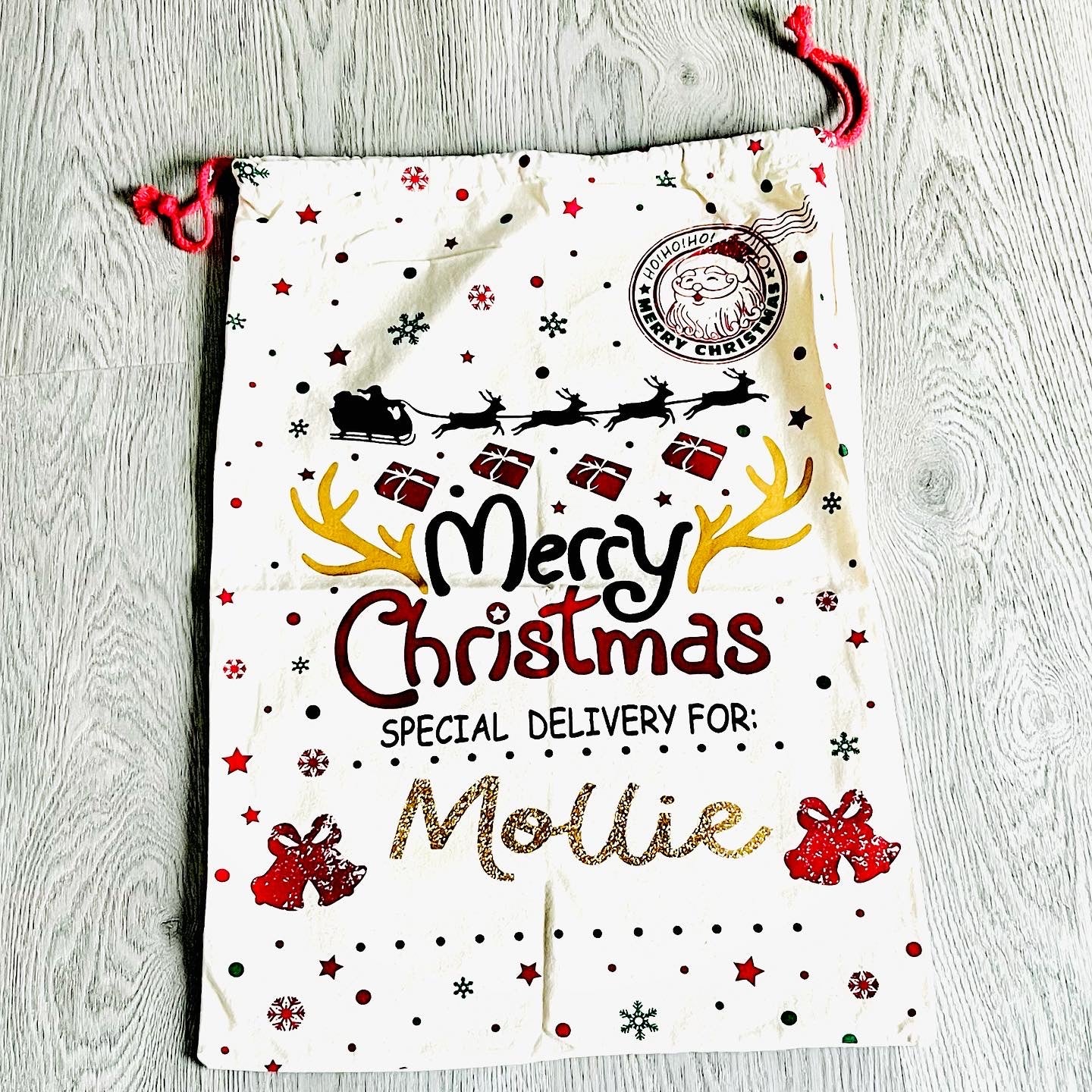 Personalised Santa Sacks