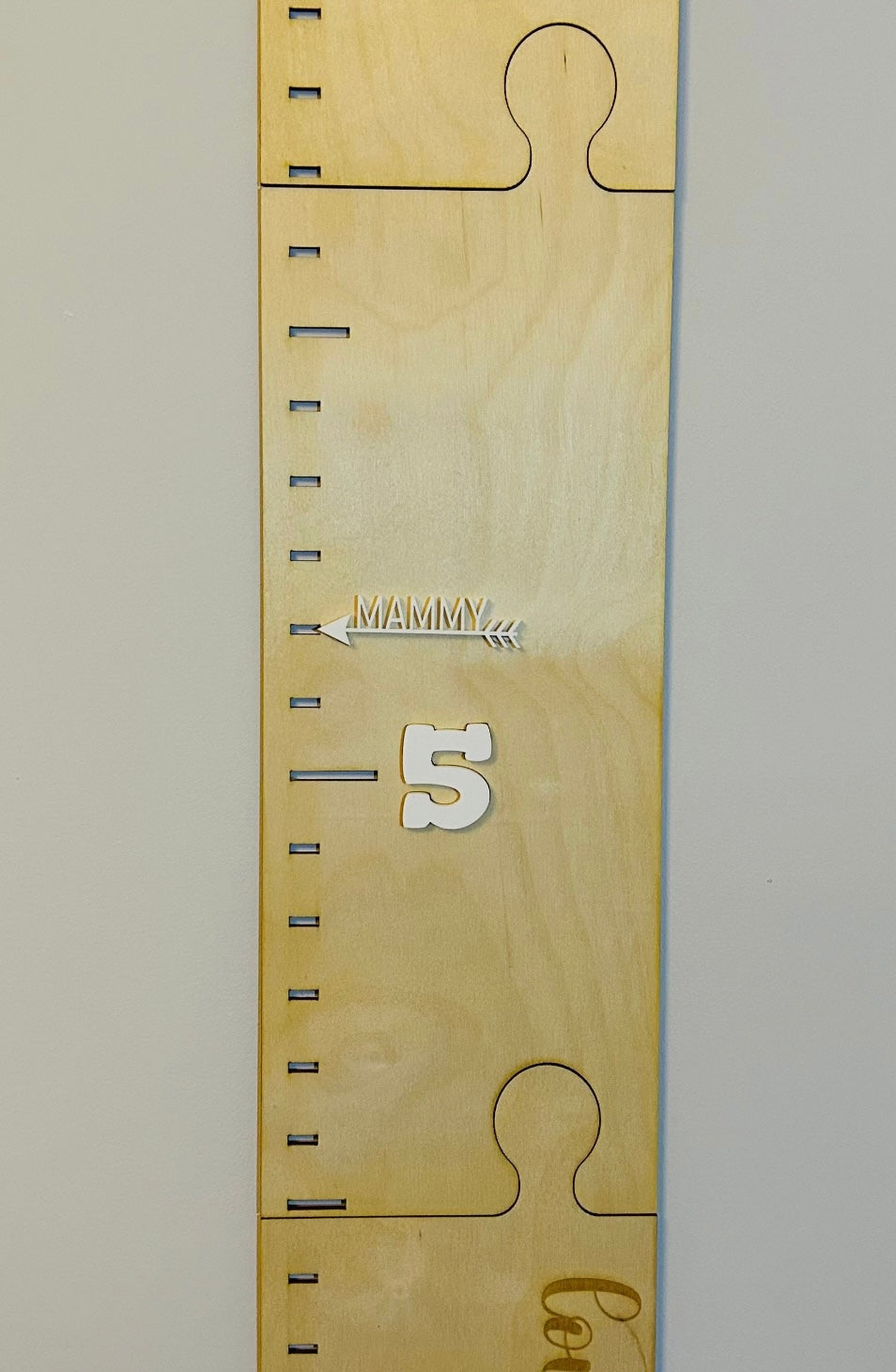 Height chart markers