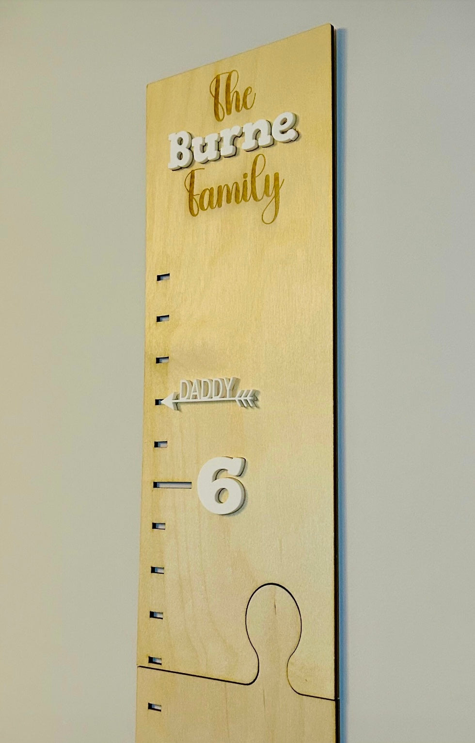 Height chart markers